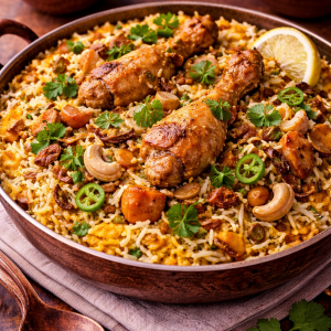 Chicken biryani